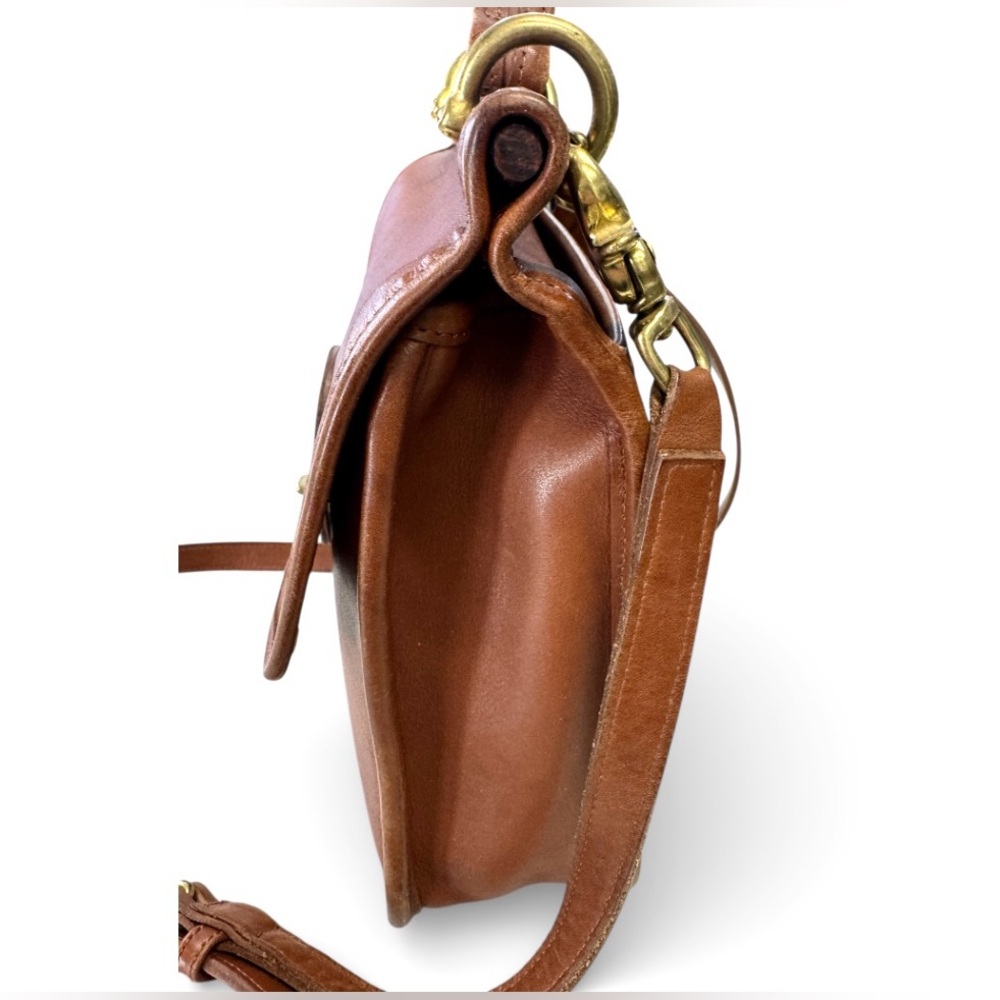 Vintage Coach Willis British Tan Crossbody Bag - Picture 13 of 13